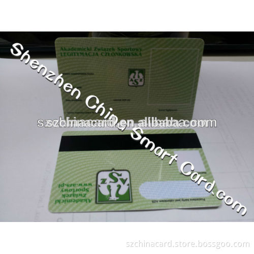 Factory High Quality plastic printing rfid card